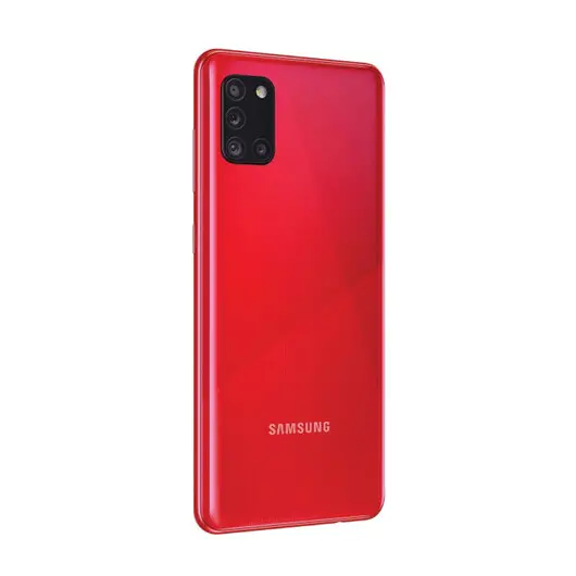 Смартфон SAMSUNG Galaxy A31, 2 SIM, 6,4”, 4G (LTE), 48/20+5+8+5Мп, 64ГБ, красный, стекло, SM-A315FZRUSER, фото 3