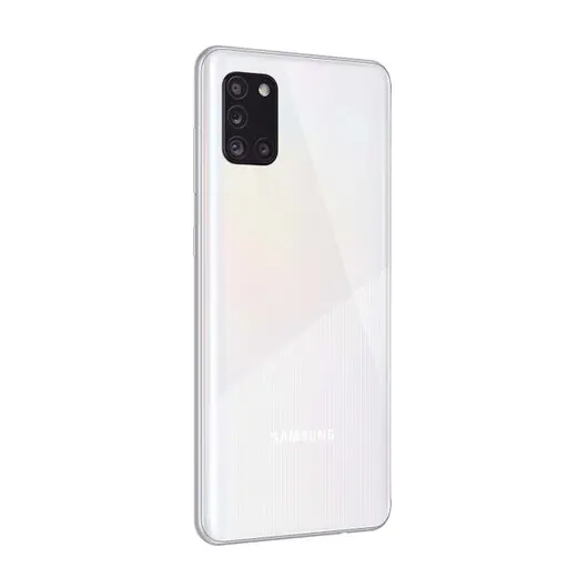 Смартфон SAMSUNG Galaxy A31, 2 SIM, 6,4”, 4G (LTE), 48/20+5+8+5Мп, 64ГБ, белый, стекло, SM-A315FZWUSER, фото 3