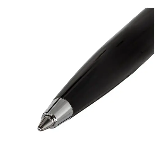 Ручка подарочная шариковая GALANT ACTUS, корпус серебр. с черн., детали хром, 0,7мм, синяя, 143518, фото 5