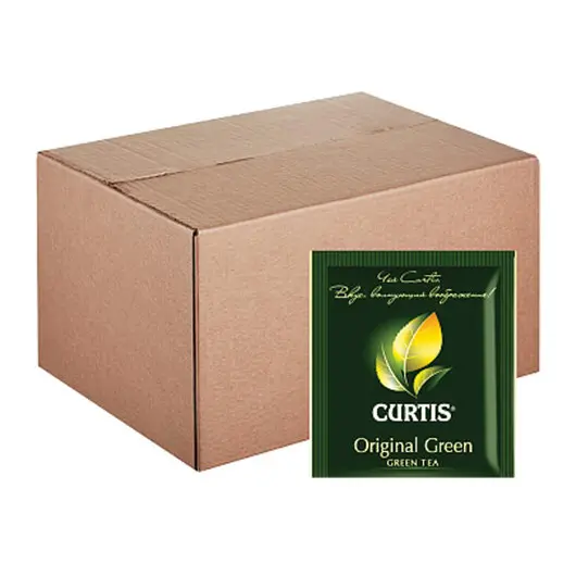 Чай CURTIS &quot;Original Green&quot; зеленый, 200 пакетиков в конвертах по 2г., 510917, фото 1