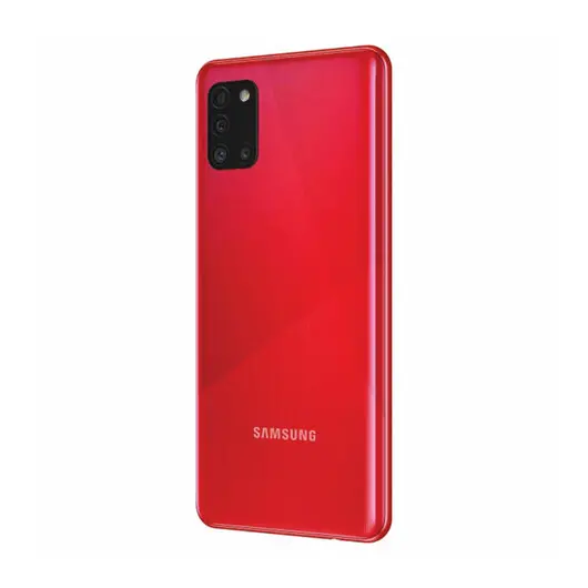 Смартфон SAMSUNG Galaxy A31, 2 SIM, 6,4”, 4G (LTE), 48/20+5+8+5Мп, 128ГБ, красный, пластик, SM-A315FZRVSER, фото 4