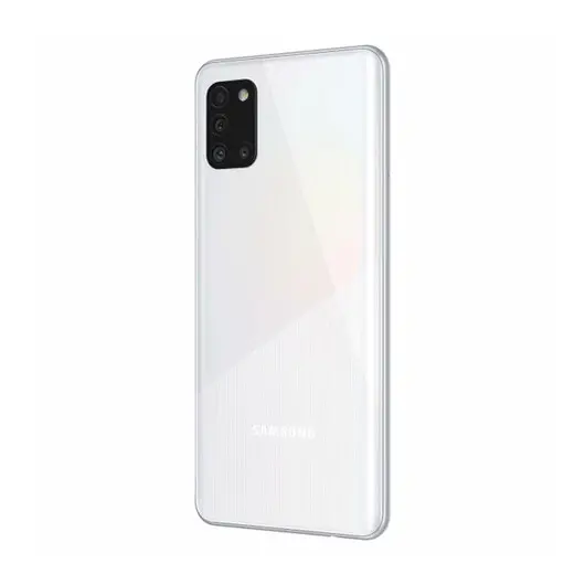 Смартфон SAMSUNG Galaxy A31, 2 SIM, 6,4”, 4G (LTE), 48/20+5+8+5Мп, 128ГБ, белый, плас, SM-A315FZWVSER, фото 4