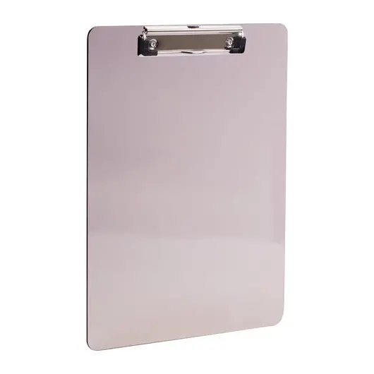 Доска-планшет ERICH KRAUSE с прижимом А4 (227х315 мм), пластик, 2 мм, прозрачная, 2442, фото 1