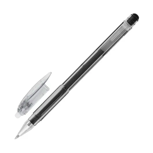 Ручка стираемая гелевая CROWN &quot;Erasable Jell&quot;, ЧЕРНАЯ, узел 0,5 мм, линия письма 0,34 мм, EG028, фото 1