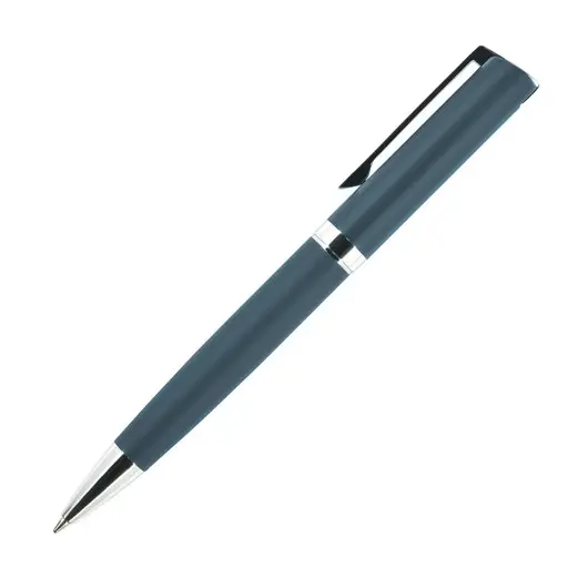 Ручка шариковая BRUNO VISCONTI Milano, металлический корпус синий, узел 1 мм, синяя, индивидуальная упаковка, 20-0226, фото 1