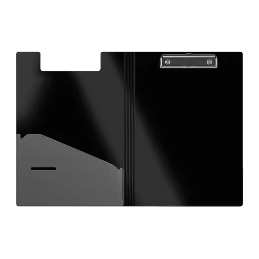Папка-планшет ERICH KRAUSE &quot;Megapolis&quot;, А4 (320х227 мм), с прижимом и крышкой, пластиковая, черная, 1,3 мм, 46036, фото 2