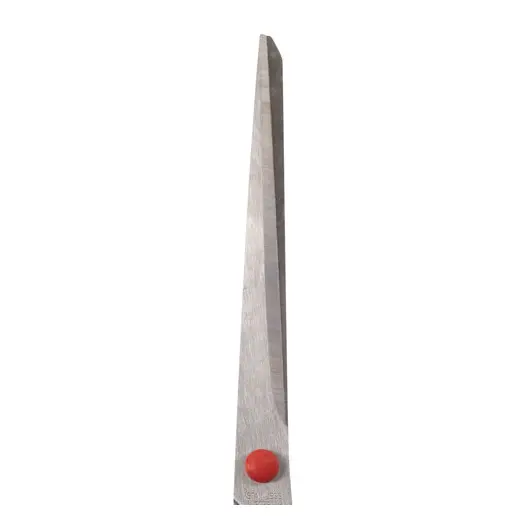 Ножницы STAFF EVERYDAY, 240 мм, бюджет, резиновые вставки, черно-красные, ПВХ чехол, 237501, фото 5