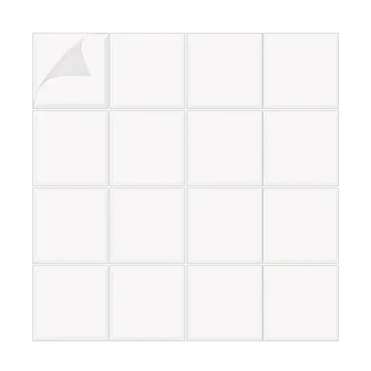 Клеевые квадраты двухсторонние 25мм х 25мм х 2мм, ВСПЕНЕННАЯ ОСНОВА, 48шт, BRAUBERG,, фото 3