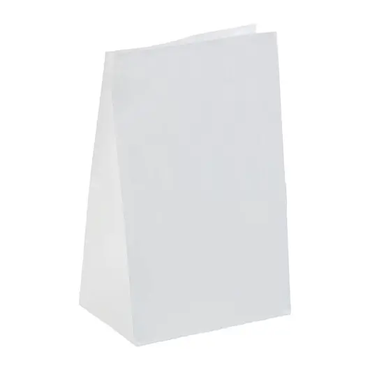 Крафт пакет бумажный БЕЛЫЙ 18х12х29см, плотность 65г/м2, 606863, фото 1