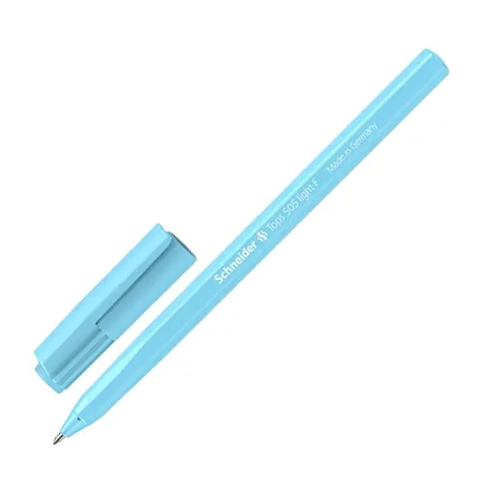 Ручка шариковая SCHNEIDER (Германия) Tops 505 F Light Pastel, СИНЯЯ, пастель ассорти, 0,8мм, 150520, фото 7