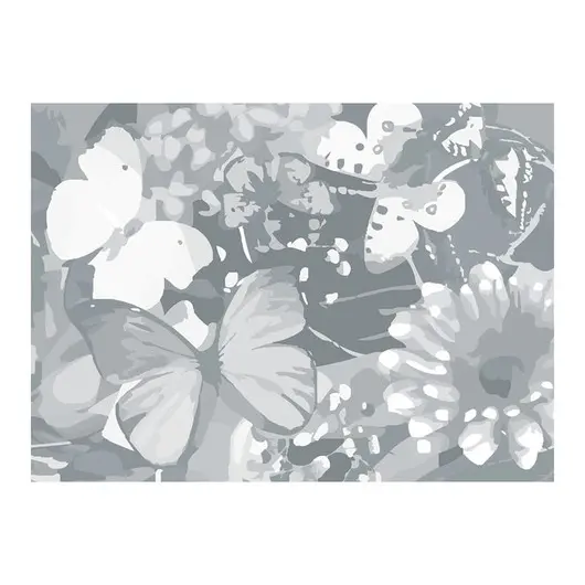Холст на картоне с эскизом Сонет &quot;Бабочки&quot;, 30*40см, фото 1