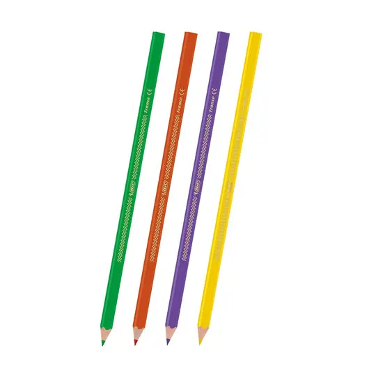 Карандаши цветные 12 ЦВЕТОВ BIC &quot;Color UP&quot;, пластиковые, трехгранные, 9505271, фото 1