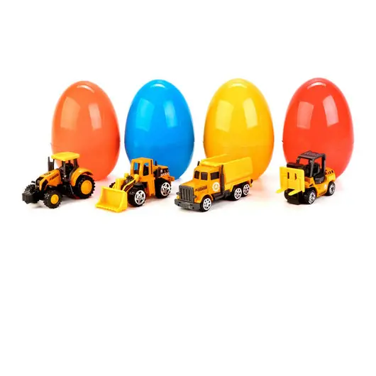 Машина игрушечная Технопарк &quot;Камаз строительная техника&quot;, 7,5 см, в яйце, ассорти, фото 1