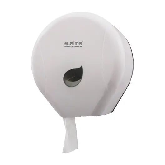 Диспенсер для туалетной бумаги LAIMA PROFESSIONAL ECO (T2), малый, белый, ABS-пластик, 606545, фото 3