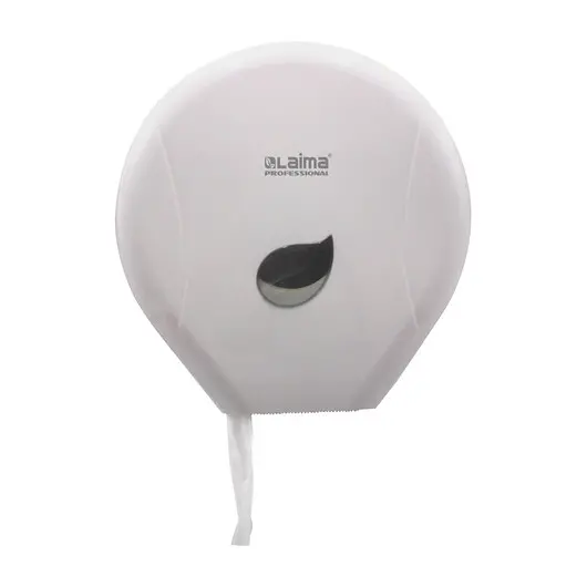 Диспенсер для туалетной бумаги LAIMA PROFESSIONAL ECO (T2), малый, белый, ABS-пластик, 606545, фото 1