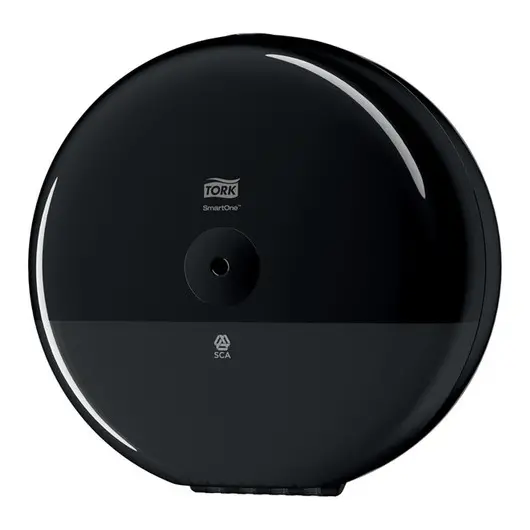 Диспенсер для туалетной бумаги в рулонах Tork SmartOne (T8), пластик, механический, черный, фото 1