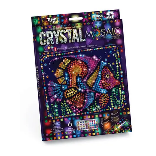 Алмазная мозаика Danko toys &quot;Crystal Mosaic. Рыбка&quot;, европодвес, фото 1