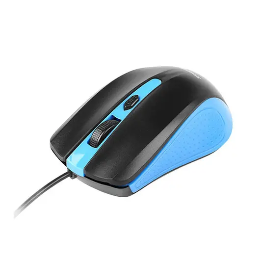 Мышь Smartbuy ONE 352, USB, синий, черный, 3btn+Roll, фото 1