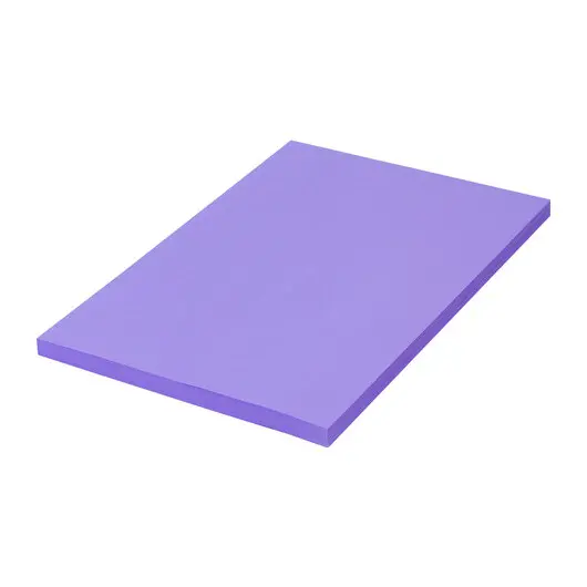 Бумага цветная BRAUBERG, А4, 80г/м, 100 л, медиум, фиолетовая, для офисной техники, 112456, фото 2