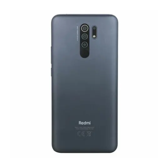 Смартфон XIAOMI Redmi 9, 2 SIM, 6,53&quot;, 4G (LTE), 13/8+8+5+2Мп, 64ГБ, серый, пластик, 28415, фото 2