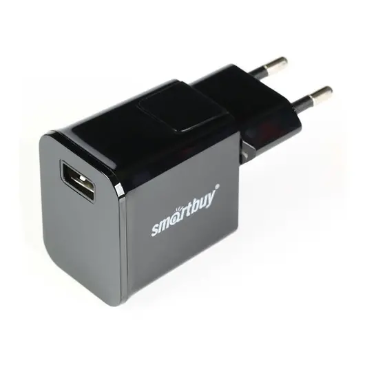 Зарядное устройство сетевое SmartBuy Super Charge Cube Ultra, 2.1A output, черный, фото 1