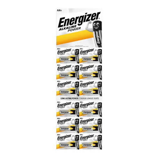 Батарейка Energizer Power АА (LR06) алкалиновая, 12BL, отрывной набор, фото 1