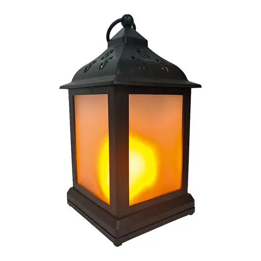 Декоративный светодиодный светильник-фонарь Artstyle, TL-952B, с эффектом пламени свечи, черный, фото 1