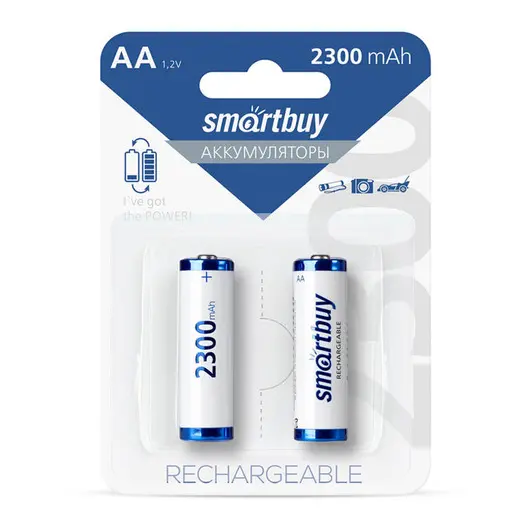 Аккумулятор Smartbuy AA (HR06) 2300mAh 2BL, фото 1