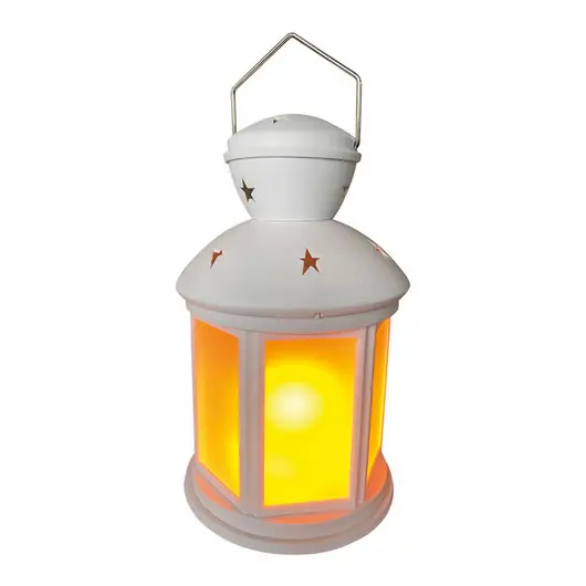 Декоративный светодиодный светильник-фонарь Artstyle, TL-951W, с эффектом пламени свечи, белый, фото 1