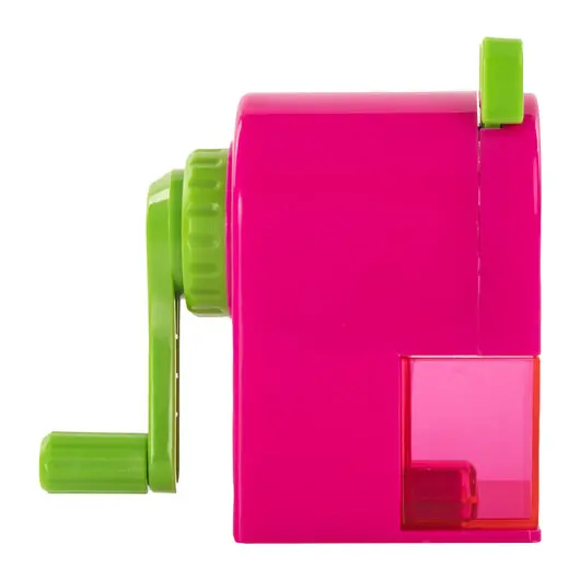 Точилка механическая ПИФАГОР &quot;Монстрик&quot;, корпус розовый, для чернографитных и цветных карандашей, 229716, фото 2