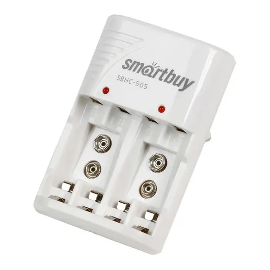 Зарядное устройство Smartbuy SBHC-505, AA, AAA, MN1604 (крона), без аккумуляторов, фото 1