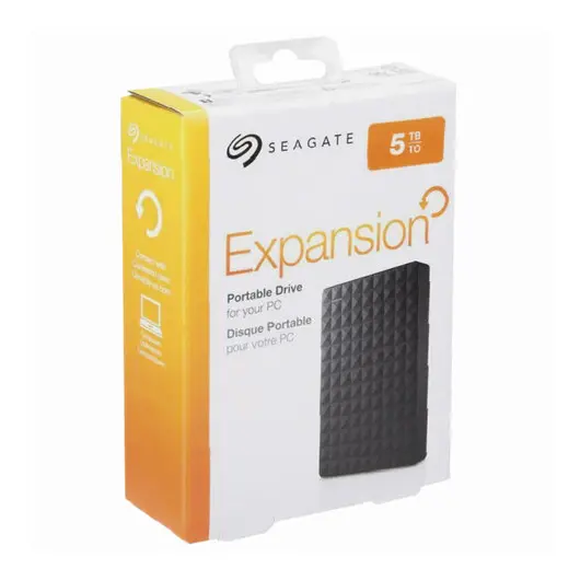 Внешний жесткий диск SEAGATE Expansion Portable 5TB, 2.5&quot;, USB 3.0, черный, STEA40004, STEA5000402, фото 5