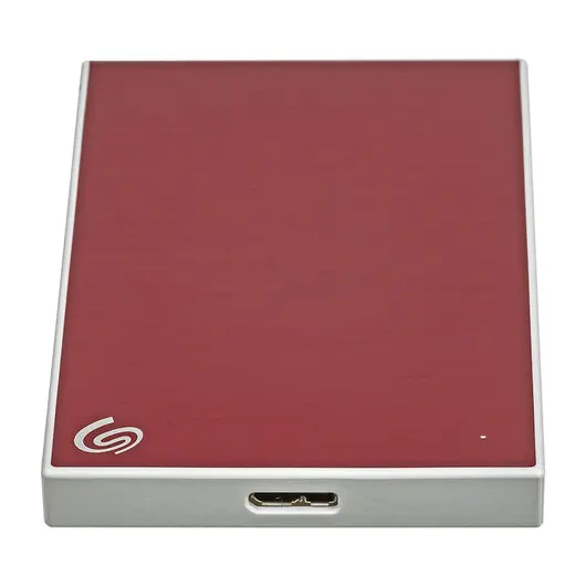 Внешний жесткий диск SEAGATE Backup Plus Slim 1TB, 2.5&quot;, USB 3.0, красный, STHN1000403, фото 7