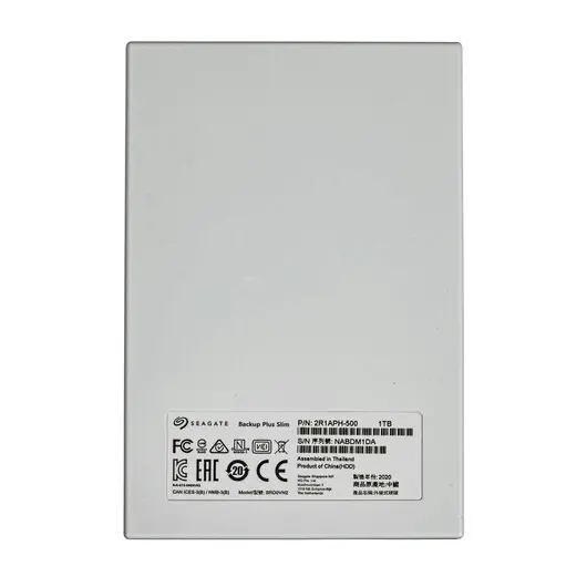 Внешний жесткий диск SEAGATE Backup Plus Slim 1TB, 2.5&quot;, USB 3.0, красный, STHN1000403, фото 8