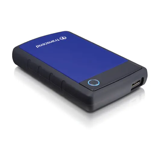 Внешний жесткий диск TRANSCEND StoreJet 1TB, 2.5&quot;, USB 3.0, синий, TS1TSJ25H3B, фото 2