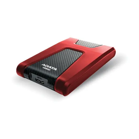 Внешний жесткий диск A-DATA DashDrive Durable HD650 1TB, 2.5&quot;, USB 3.0, красный, AHD650-1TU31-CRD, фото 4