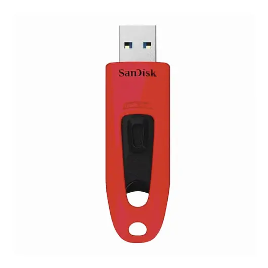 Флэш-диск 32 GB, SANDISK Ultra, USB 3.0, красный, Z48-032G-U46R, фото 2