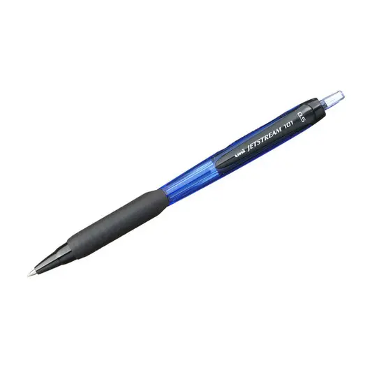 Ручка шариковая автоматическая Uni &quot;Jetstream SXN-101-05&quot; синяя, 0,5 мм, грип, фото 1