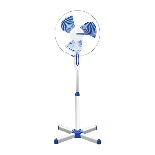 Вентилятор напольный Centek CT-5004 Blu, подсветка, синий, фото 1