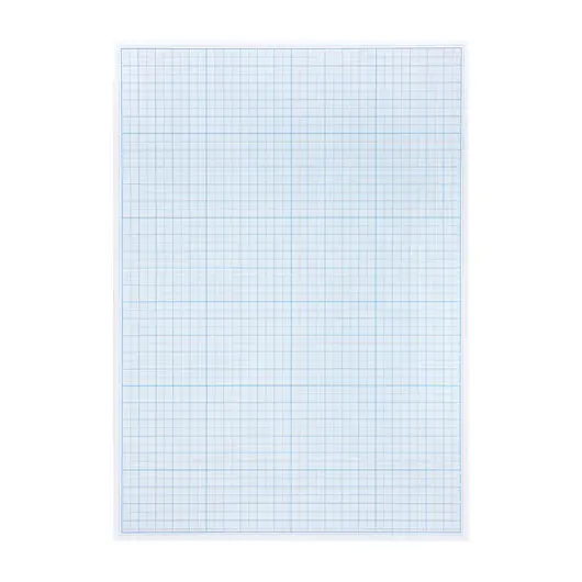 Бумага масштабно-координатная (миллиметровая) ПЛОТНАЯ папка А4 голубая 20 листов 80 г/м2, STAFF, 113485, фото 4