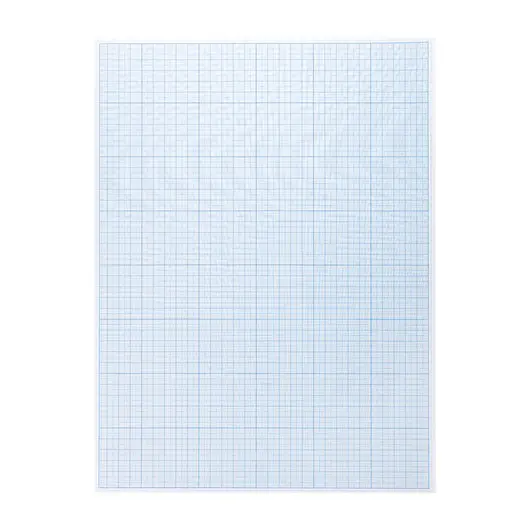 Бумага масштабно-координатная (миллиметровая) ПЛОТНАЯ папка А3 голубая 20 листов 80 г/м2, STAFF, 113487, фото 4