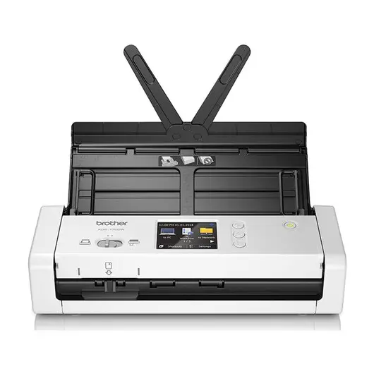 Сканер потоковый BROTHER ADS-1700W, А4, 25 стр/мин, 1200x1200, ДАПД, Wi-Fi, ADS1700W, фото 2