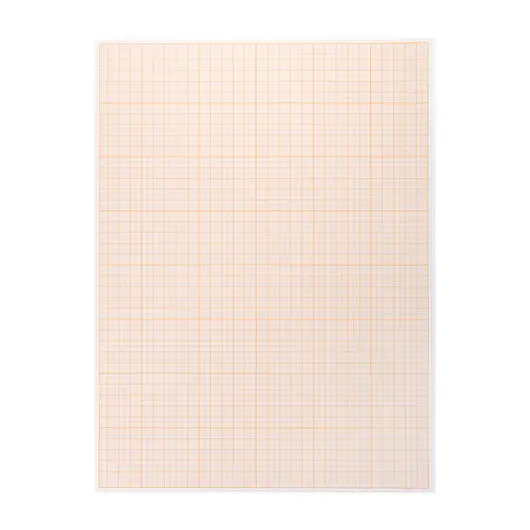 Бумага масштабно-координатная (миллиметровая), папка А3, оранжевая, 10 листов, 65 г/м2, STAFF, 113486, фото 4