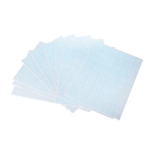Бумага масштабно-координатная (миллиметровая), планшет А3, голубая, 20 листов, 80 г/м2, STAFF, 113491, фото 2