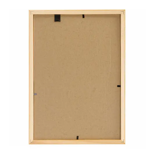 Рамка деревянная 21х30см с акриловым стеклом, небьющаяся, багет 17мм, янтарь, STAFF Carven, 391213, фото 3