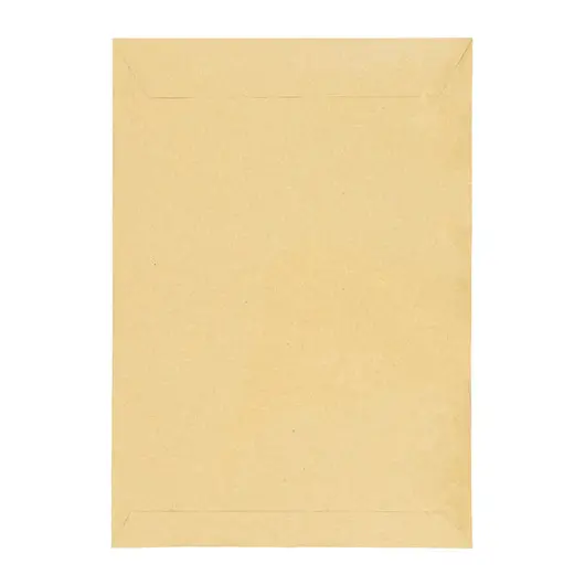 Пакет почтовый В4 Курт и К, 250*353мм, коричневый крафт, отр. лента, 90г/м2, фото 1