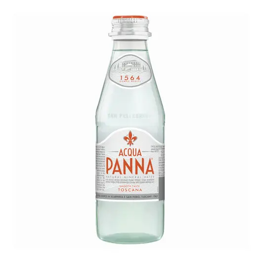 Вода негазированная минеральная ACQUA PANNA (Аква Панна), 0,25л, стеклянная бутылка,, 40004001, фото 2
