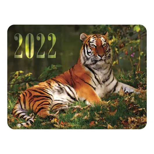 Календарь карманный на 2022 год, 70х100 мм, &quot;Год тигра&quot;, HATBER, Кк7, фото 6