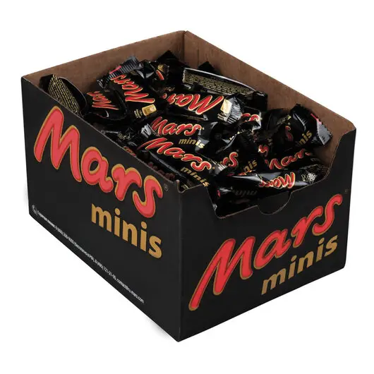 Конфеты шоколадные MARS minis, весовые, 1 кг, картонная упаковка, 56730, фото 1
