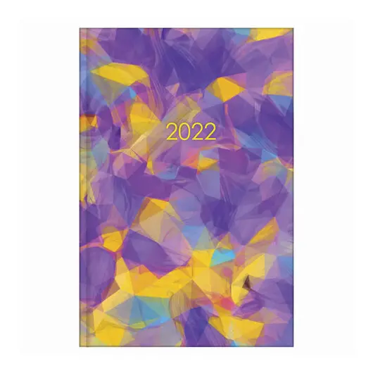 Ежедневник датированный 2022 (145х215 мм), А5, STAFF, ламинированная обложка, &quot;Positive&quot;, 113346, фото 2